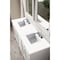 James Martin Vanities Bristol 72in Double Vanity, Bright White w/ 3 CM White Zeus Quartz Top 157-V72-BW-3WZ - alternate 4